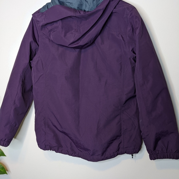 Lands' End Purple Small 6-8 Winter Coat Removable Lining Insulated WARM - Picture 3 of 9